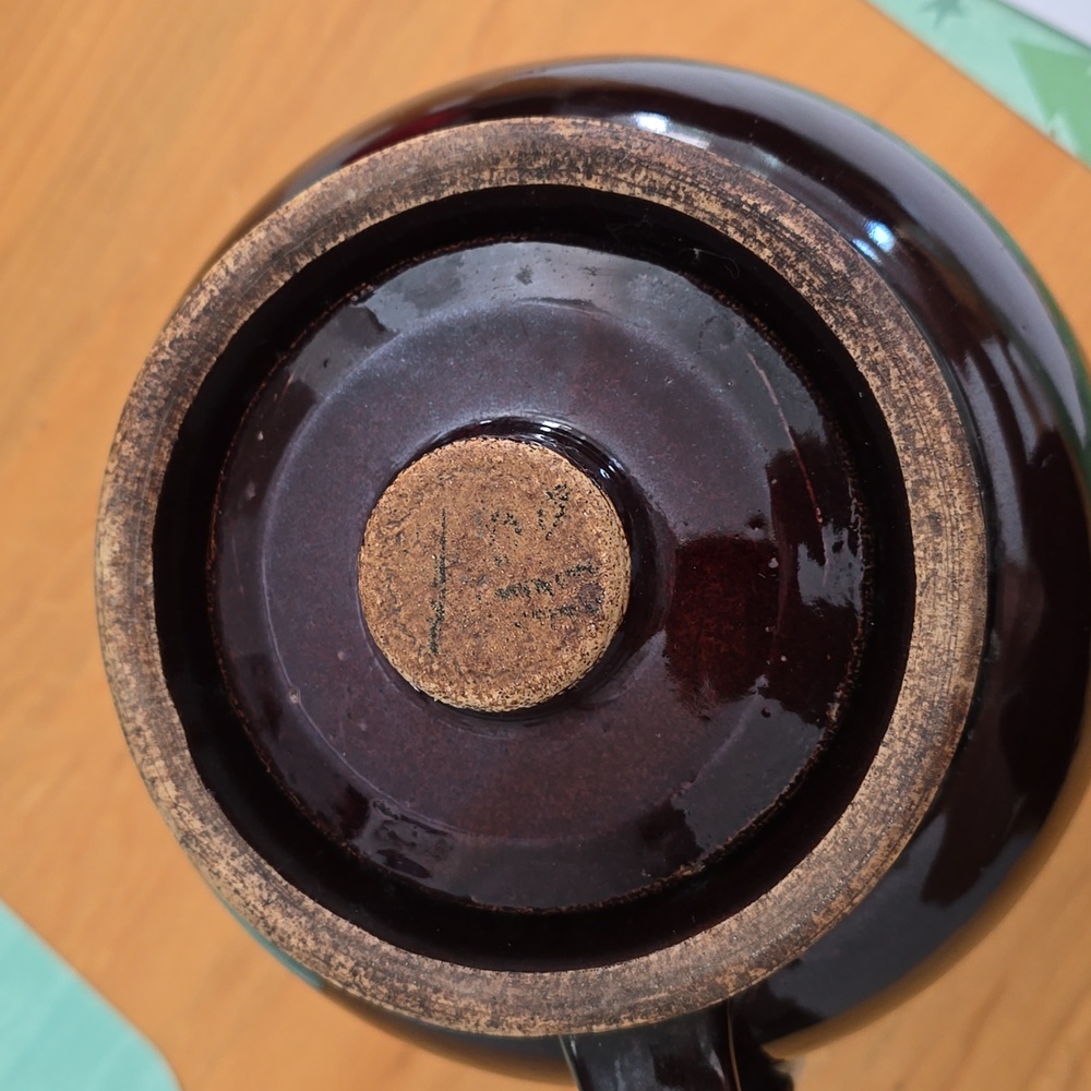 Robinson Ramsbottom Blue Crown Bean Crook W/lid - Picture 6 of 9